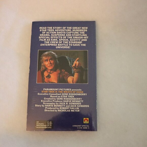 The Wrath of Khan Photostory, Star Trek Paperback, New in Plastic - Picture 2 of 3